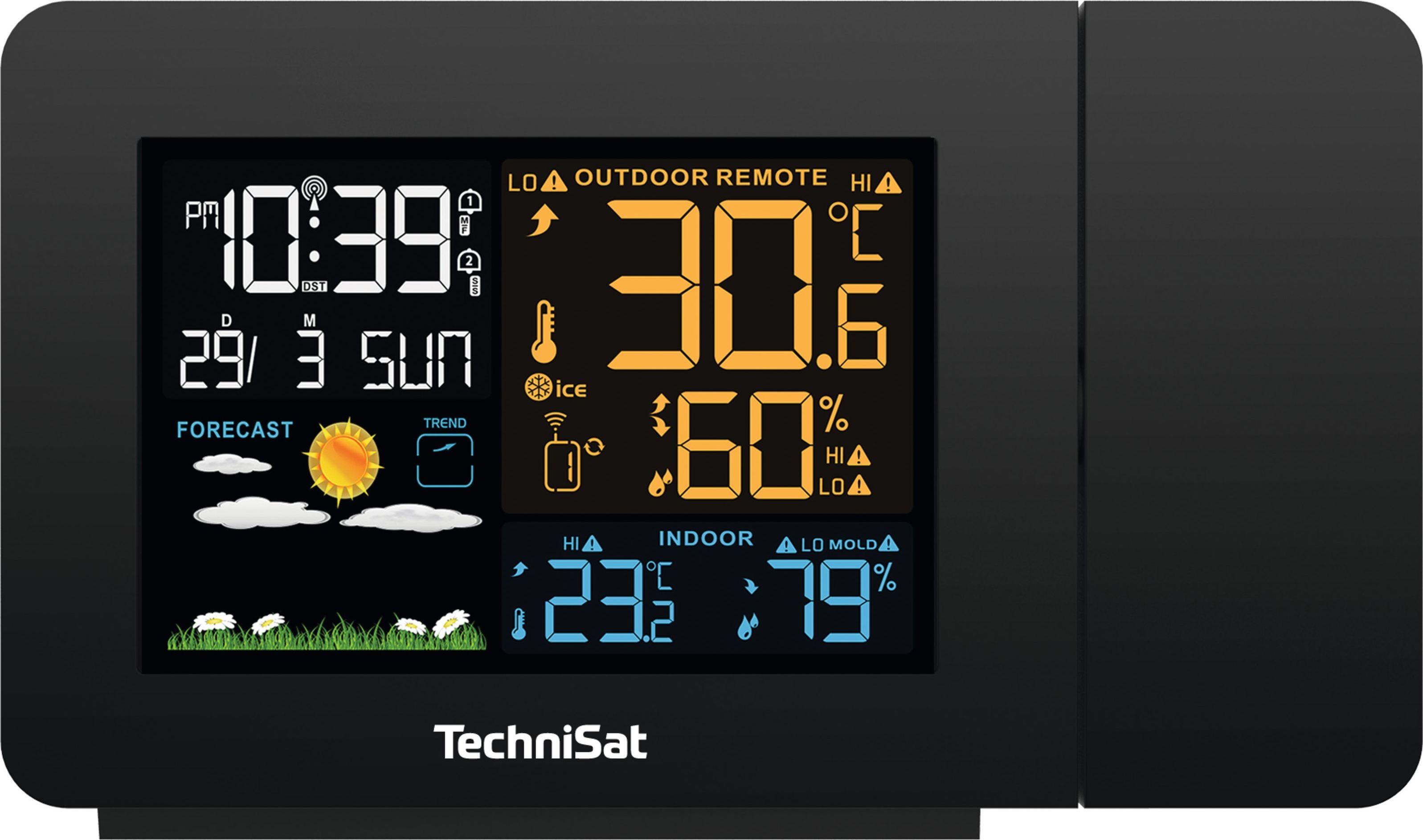 TechniSat Imeteo P1 Weather Station barometrs, termometrs