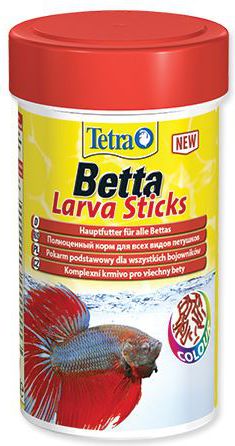 Tetra Tetra Betta Larva Sticks 100 ml 89674 (4004218259386) zivju barība
