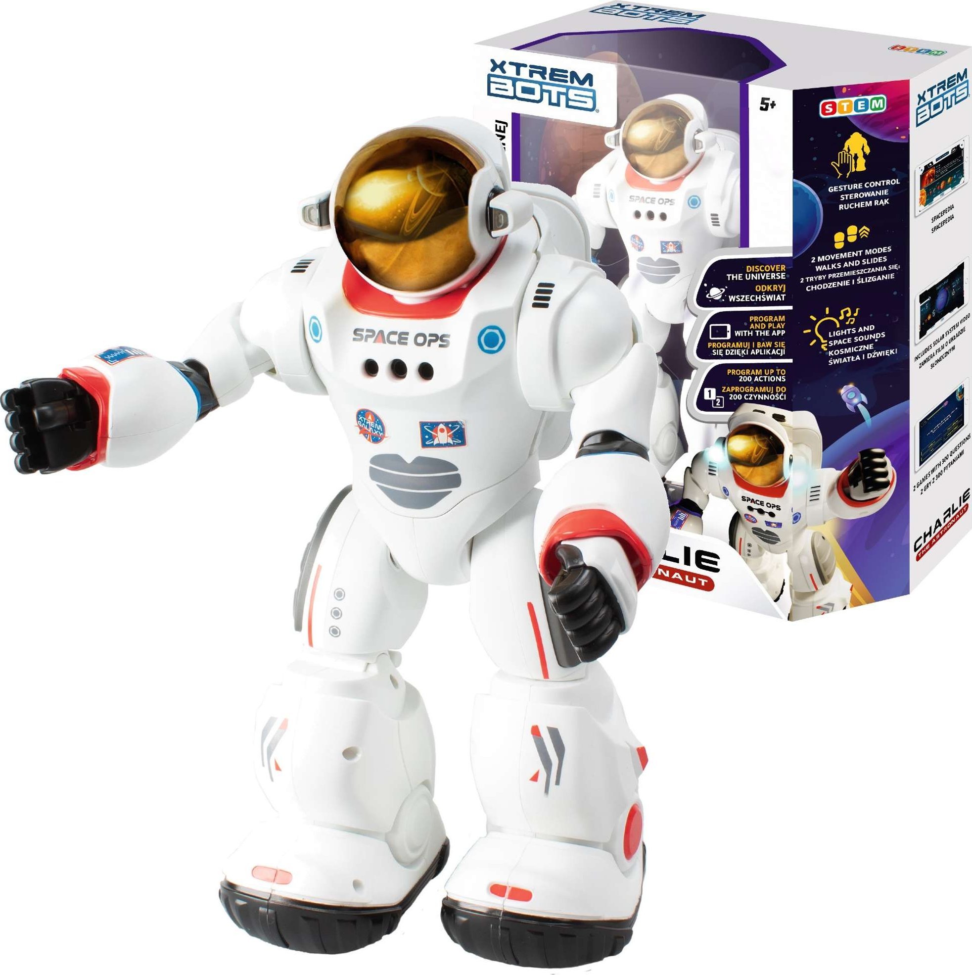 Tm Toys Robot Charlie the Astronaut 8436598031584 (8436598031584)