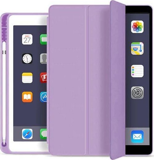 Etui na tablet Tech-Protect TECH-PROTECT SC PEN IPAD AIR 4 2020 / 5 2022 VIOLET 9490713929025 (9490713929025) planšetdatora soma