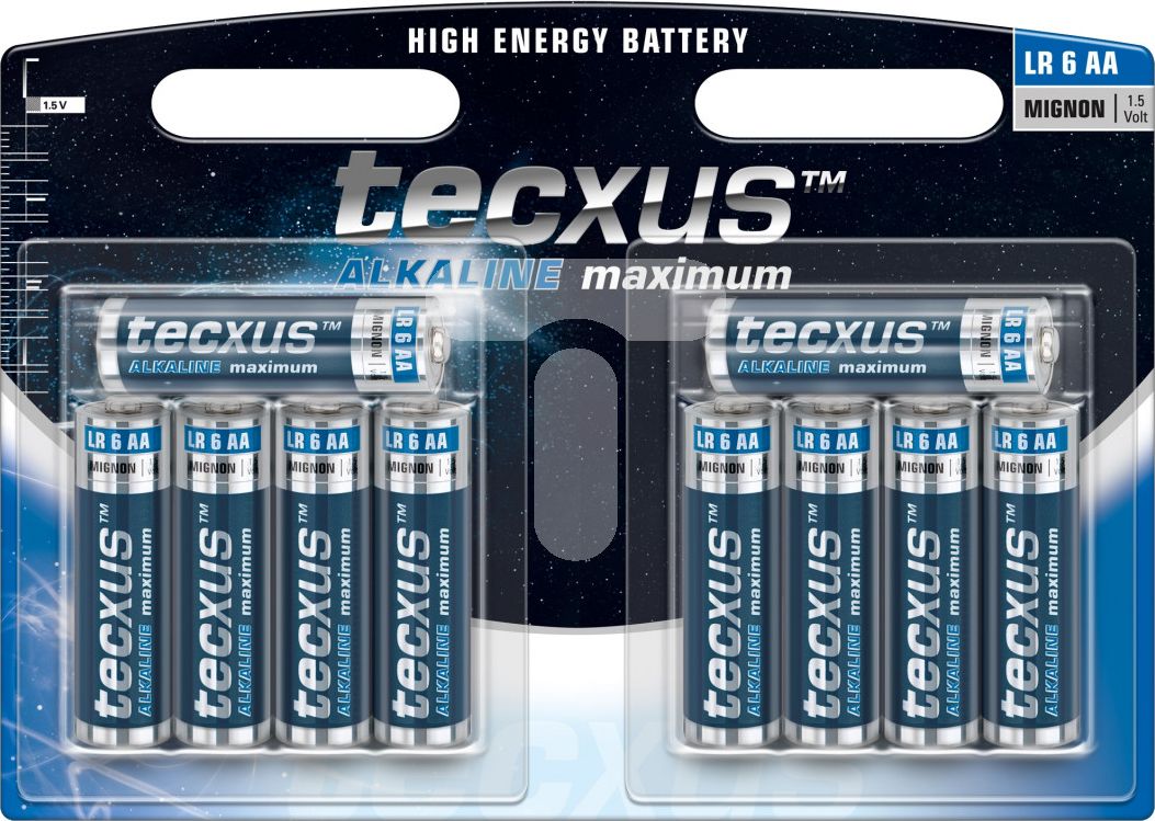 Tecxus Bateria AA / R6 10 szt. 23761 (4250145110225) Baterija
