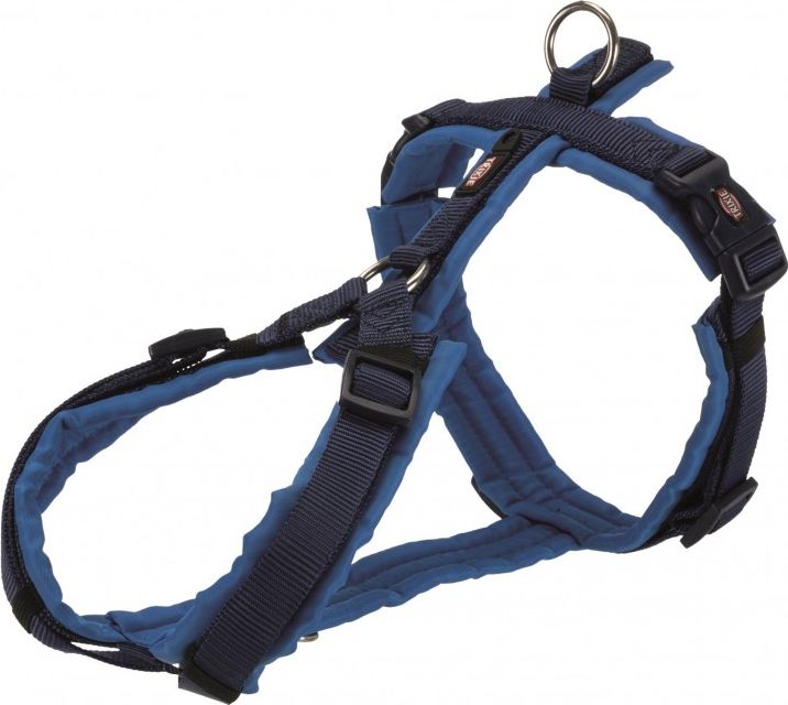 Trixie Szelki trekkingowe Premium, XL: 80-97 cm/25 mm, indygo/krolewski niebieski TX-1997513 (4053032419995)