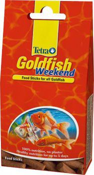 Tetra Goldfish Weekend 10 pcs. 001632 (4004218763852) zivju barība