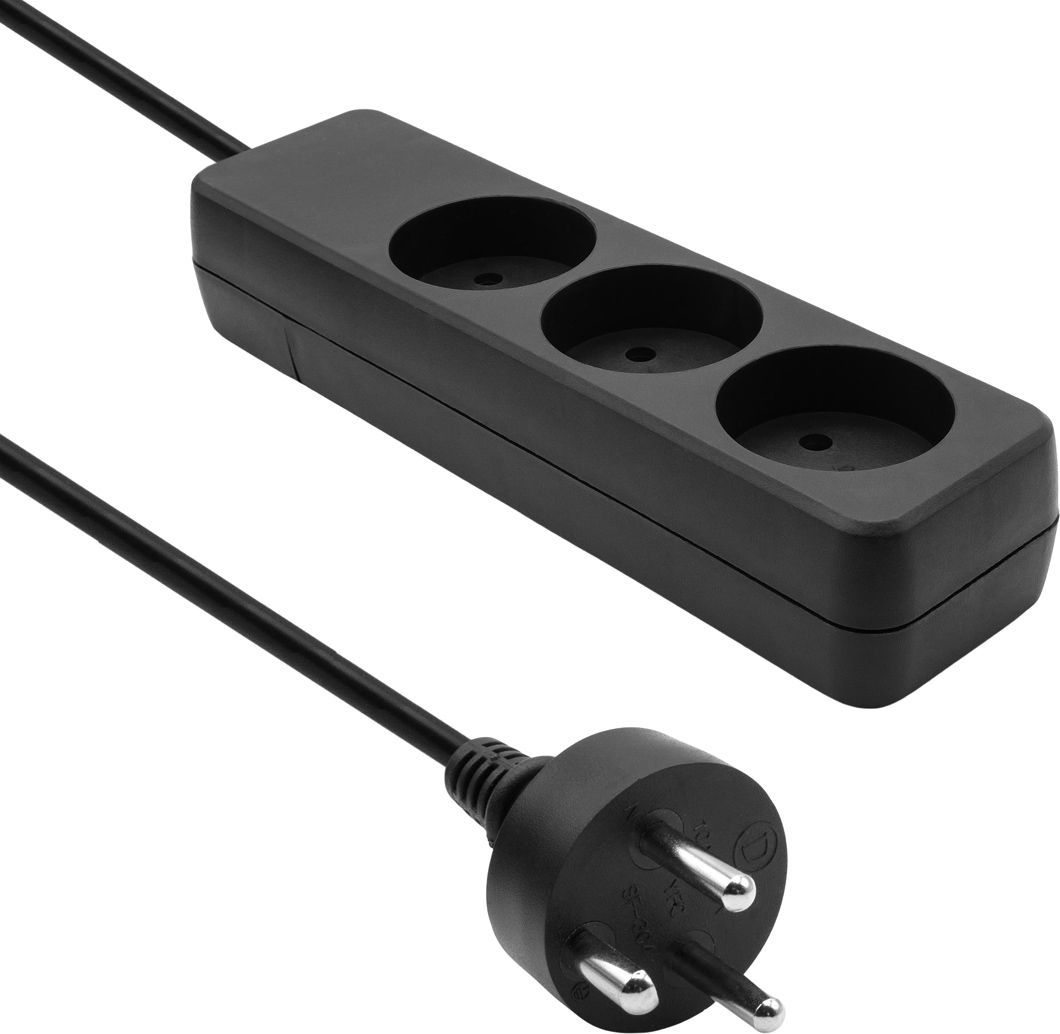 Listwa zasilajaca ProXtend Danish Power Strip 6 gniazd 15 m czarna (K3-K15B) elektrības pagarinātājs