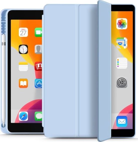 Etui na tablet Tech-Protect TECH-PROTECT SC PEN IPAD 7/8 10.2 2019/2020 SKY BLUE 6216990208669 (6216990208669) planšetdatora soma