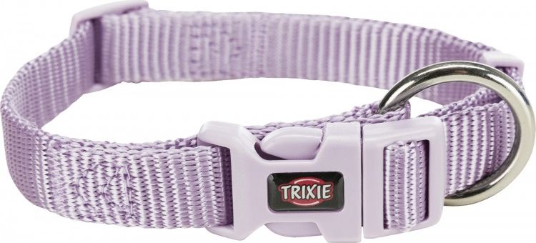 Trixie Premium obroza, dla psa, jasny liliowy, XS-S: 22-35 cm/10 mm TX-201425 (4053032431119) aksesuārs suņiem