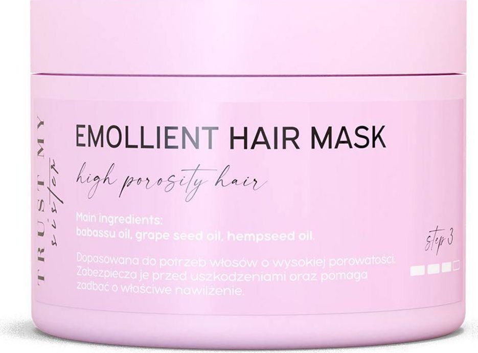 Trust Emollient Hair Mask emolientowa maska do wlosow wysokoporowatych 150g 5902539715293 (5902539715293)