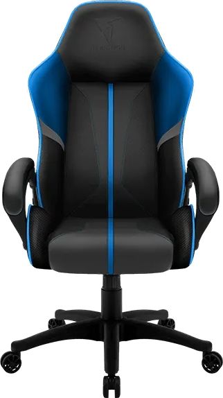 ThunderX3 BC1 BOSS Gaming Stuhl - grau/blau datorkrēsls, spēļukrēsls