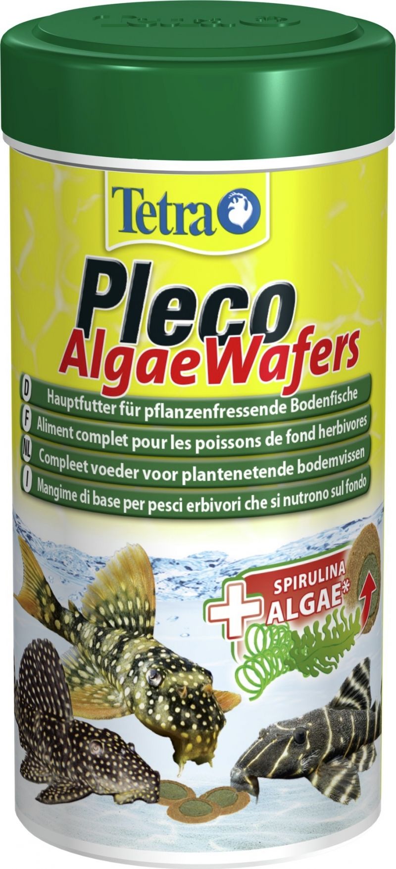 Tetra Pleco Algae Wafers 250 ml + 20% GRATIS 03355 (4004218189652) zivju barība