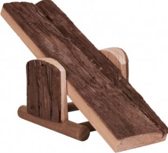 Trixie Hustawka dla gryzoni, drewniana, 22 times 7 times 8 cm TX-6085 (4011905060859) grauzējiem