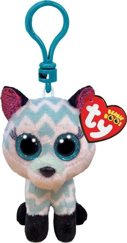 TY INC. TY BEANIE BOOS ATLAS- lis wodno-zygzakowy 8,5cm Clip 35249 35249 TY (008421352494)