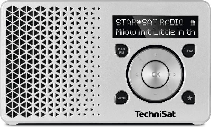 Technisat DigitRadio 1 silver radio, radiopulksteņi