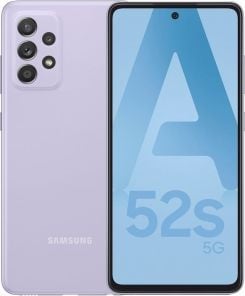 Smartfon Samsung Galaxy A52s 5G 6/128GB Dual SIM Fioletowy  (SM-A528) SM-A528 (21375873) Mobilais Telefons