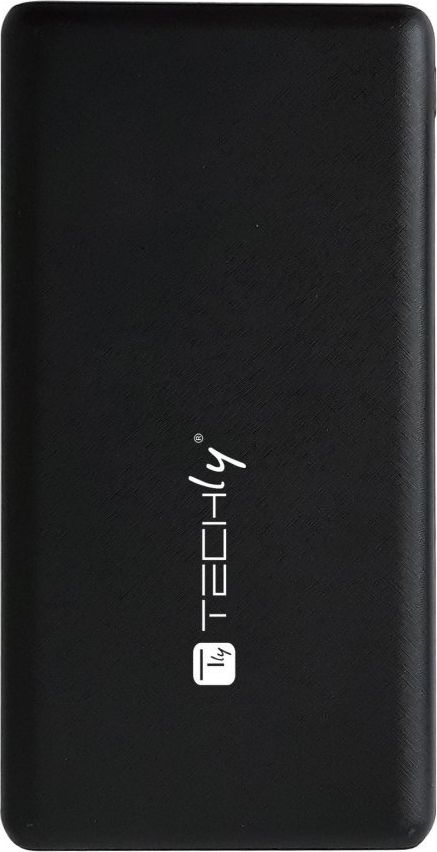 Powerbank Techly 362541 10000 mAh Czarny Powerbank, mobilā uzlādes iekārta