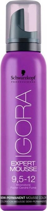 Schwarzkopf Schwarzkopf Professional Igora Expert Mousse koloryzujaca pianka do wlosow 9.5-12 Ksiezycowy Kamien 100ml 4045787292299 (4045787