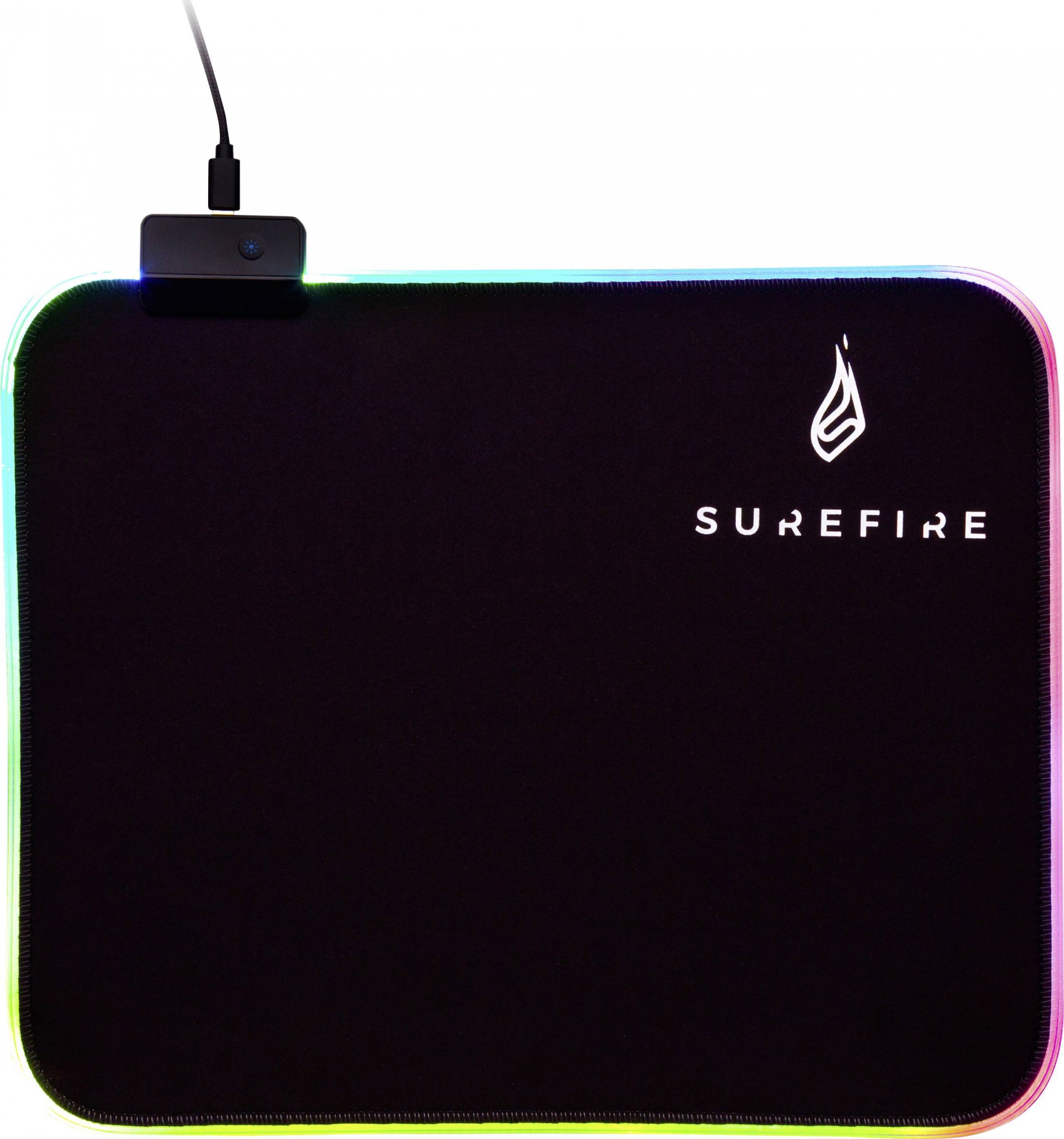 SUREFIRE - Silent Flight RGB-320 Gaming Mouse Pad (32x26cm) peles paliknis