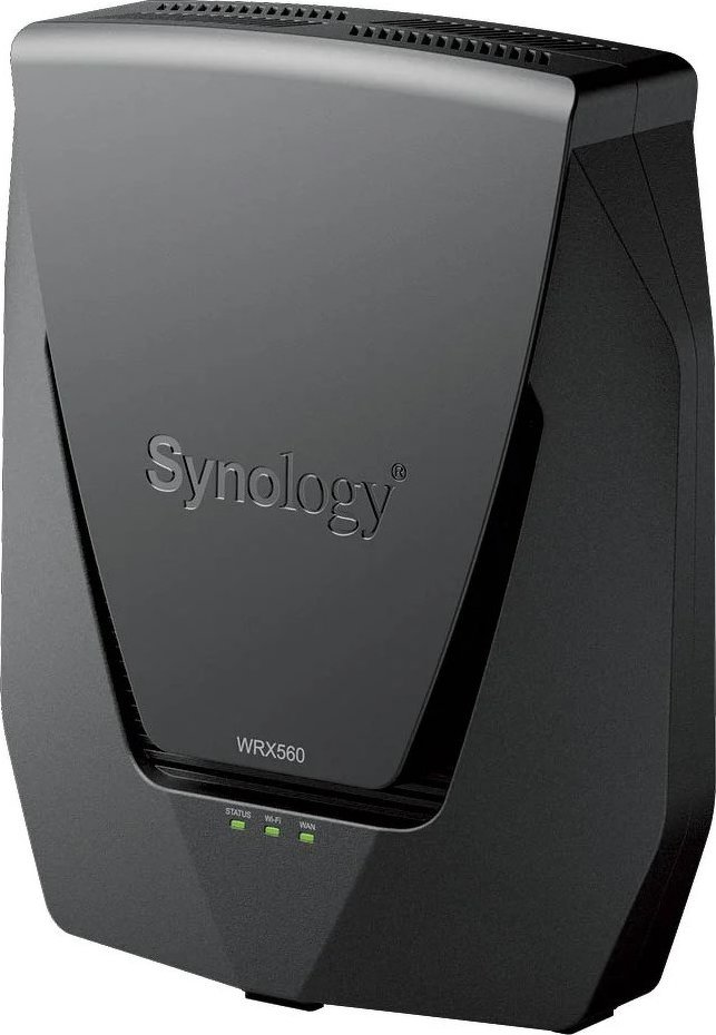 Synology WRX560 wireless router Gigabit Ethernet Dual-band (2.4 GHz / 5 GHz) Black Rūteris