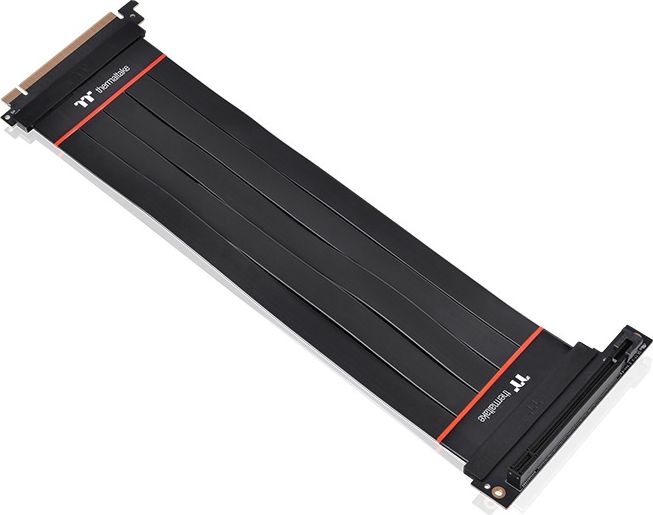 Thermaltake PCIe Extender 90 ° 4.0 16X 30cm black aksesuārs datorkorpusiem