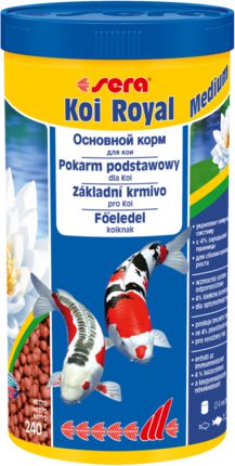 Sera KOI ROYAL MEDIUM PUSZKA 1000 ml 11013 (4001942071154) zivju barība