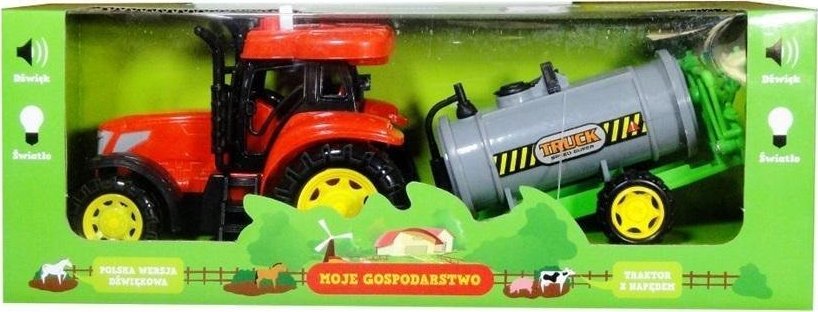 Swede Traktor z maszyna polski modul dzwiekowy 508572 (5902496146376) Rotaļu auto un modeļi