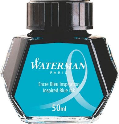 WATERMAN Tintenflacon Inspired Blue (alt: Sudseeblau)