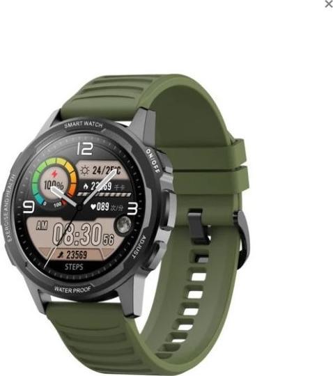 SPORTS WATCH SMARTWATCH SENBONO X28 Full HD 360x360, OXYGEN MEASUREMENT SpO2, METAL CASE IP68 - FUNCTIONS SPORT AND COMMUNICATORS aksesuārs mobilajiem telefoniem