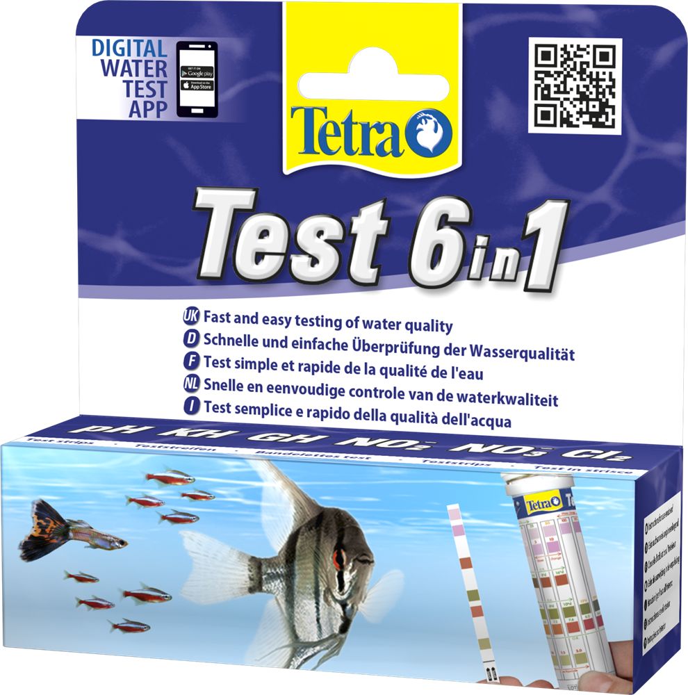 Tetra Test 6in1 10pcs.