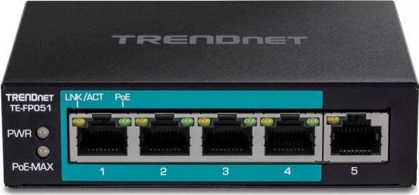 Switch TRENDnet Przelacznik Trendnet TE-FP051 AP-399717 (0710931161984) komutators