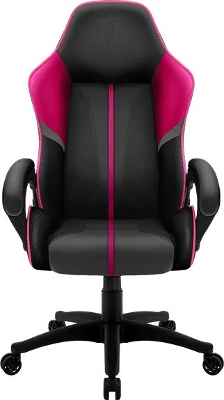 ThunderX3 BC1 BOSS Gaming Stuhl - grau/pink datorkrēsls, spēļukrēsls