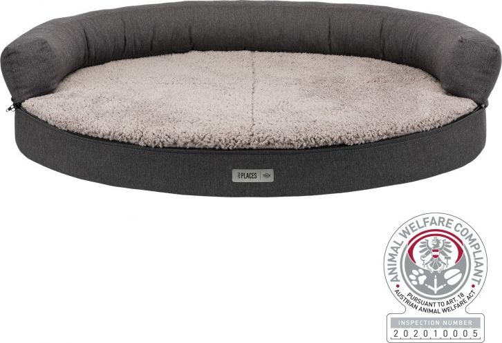 Trixie Sofa Vital Bendson, 100  times  80 cm, ciemnoszara/jasnoszara TX-38272 (4047974382721)