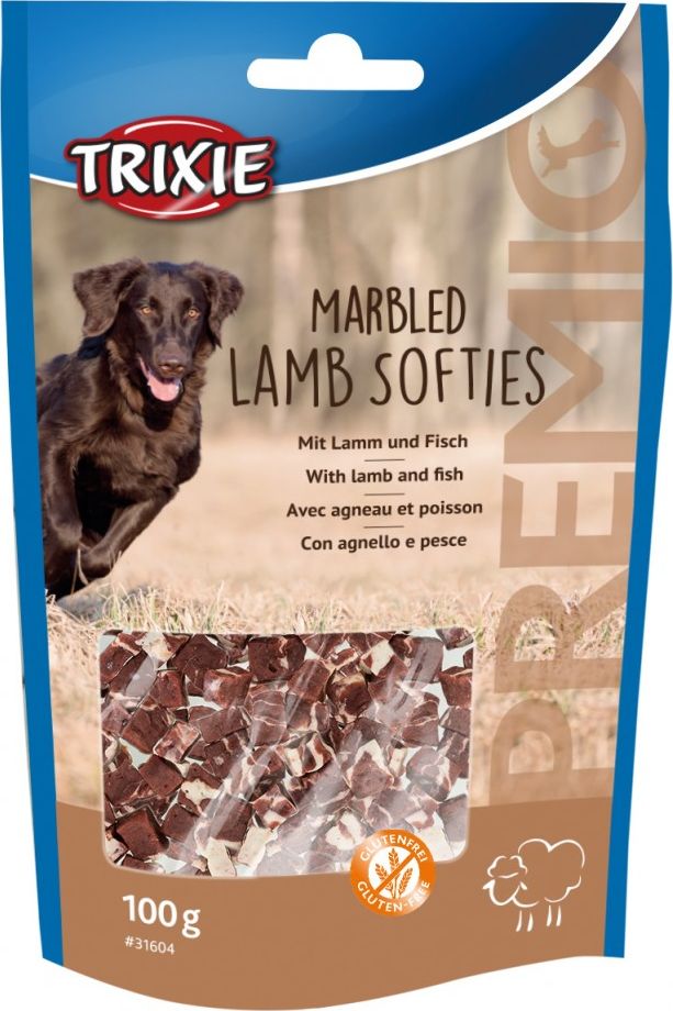 Trixie PREMIO Marbled Lamb Softies, przysmak z jagnieciny, 100 g TX-31604 (4011905316048)
