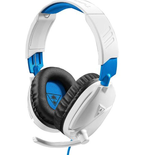 Turtle Beach Recon 70P WhiteBlue Over-Ear Stereo Gaming-Headset austiņas