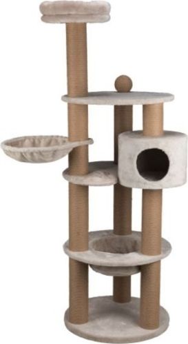 Trixie Scratching post Nigella, 177 cm, light gray piederumi kaķiem