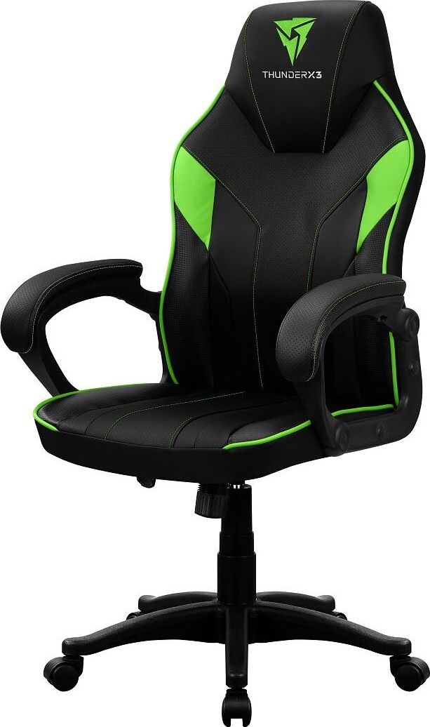 ThunderX3 EC1 Gaming Stuhl - schwarz/grun datorkrēsls, spēļukrēsls