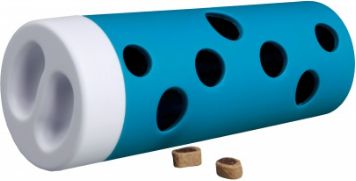 Trixie Zabawka dla kota Activity Snack Roll'/Rolka do przysmakow sr.6/5 times 14 cm POMARANCZ/NIEBIESKI TX-4592 (4011905045924) piederumi kaķiem