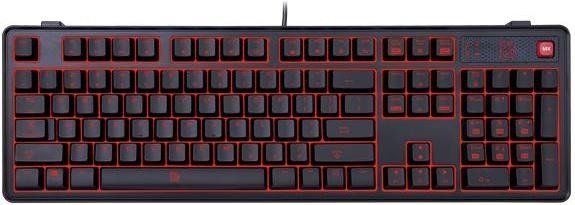 DE layout - Tt eSPORTS Meka Pro Gaming, gaming keyboard (black, Cherry MX Blue) klaviatūra