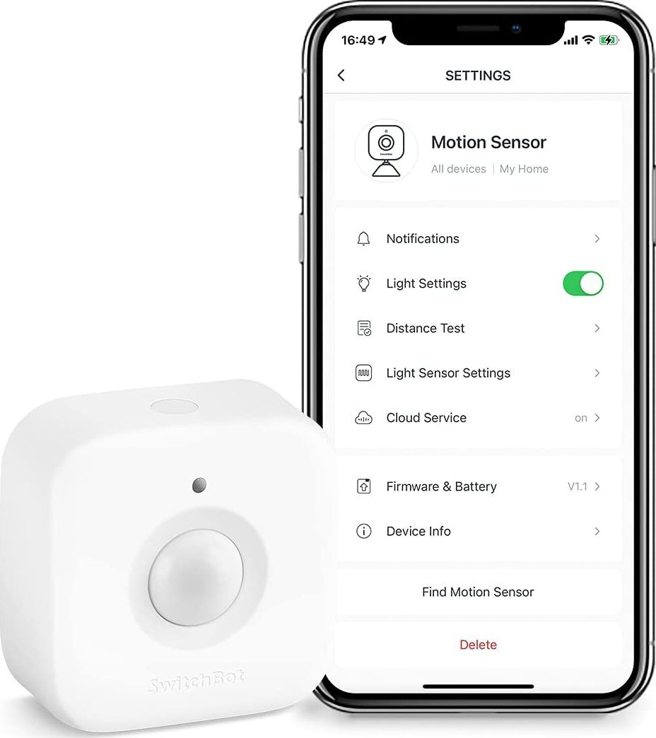 SMART HOME MOTION SENSOR/W1101500 SWITCHBOT