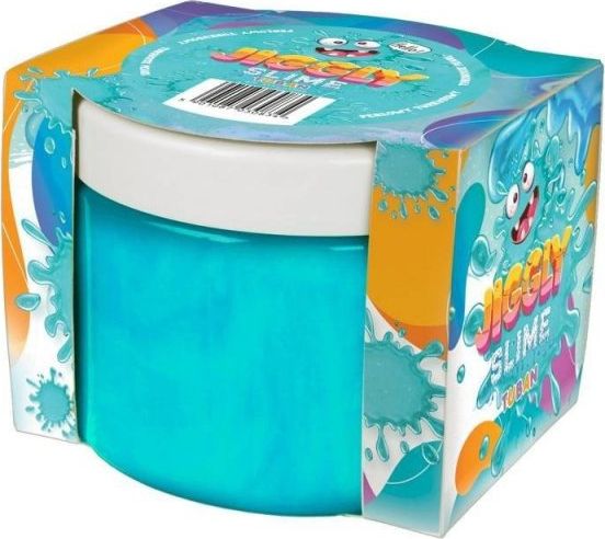 TUBAN Slime Jiggly - turkusowy perlowy 500g GXP-789687 (5901087035938) materiāli konstruktoriem