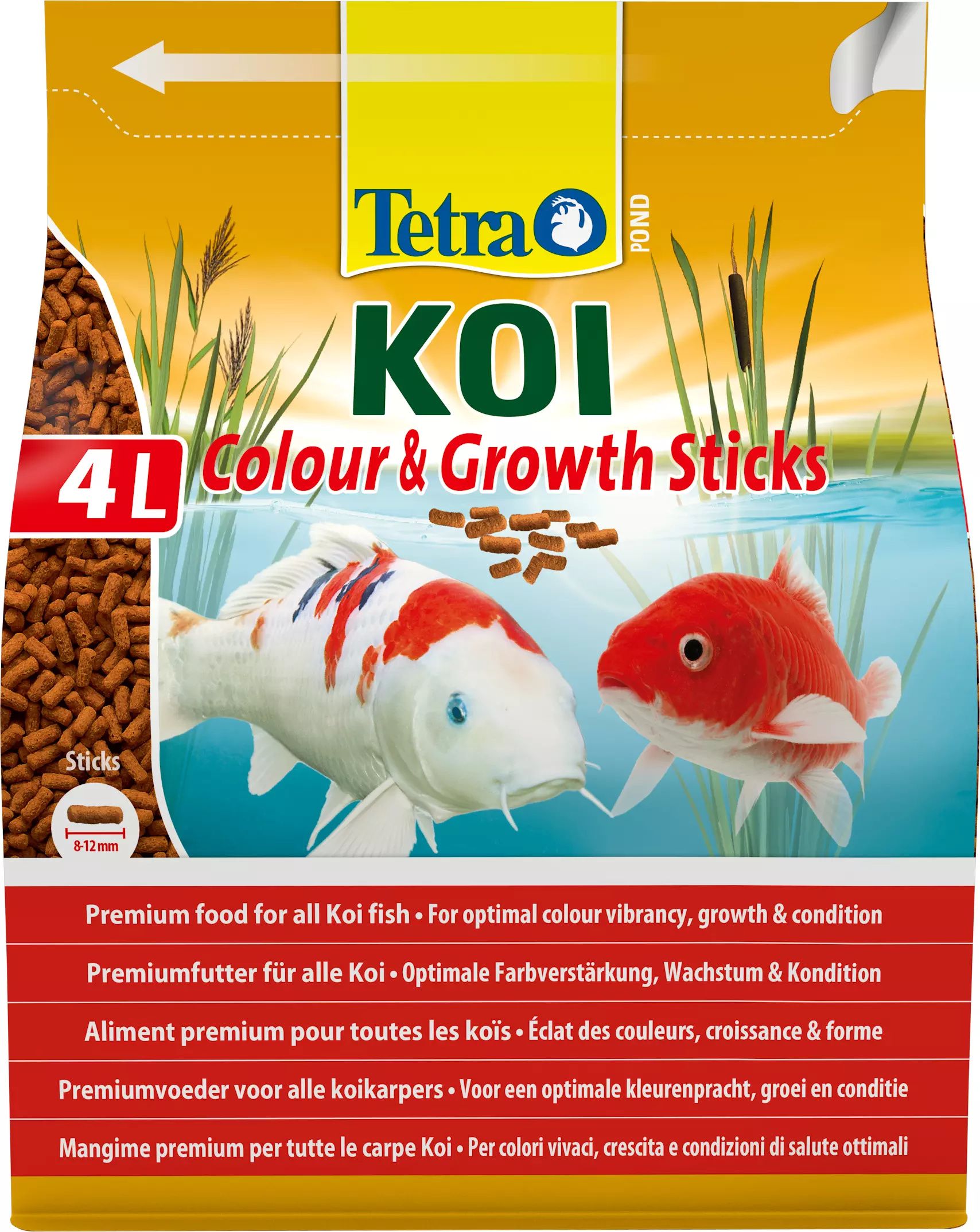 Tetra Pond KOI Colour&Growth St. 4 L 7244201 (4004218170247) zivju barība