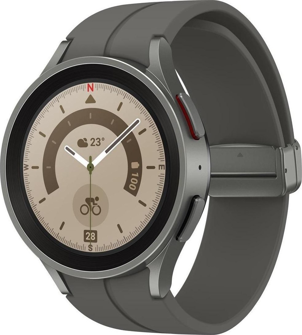 Samsung Galaxy Watch 5 Pro 45mm Titanium Viedais pulkstenis, smartwatch