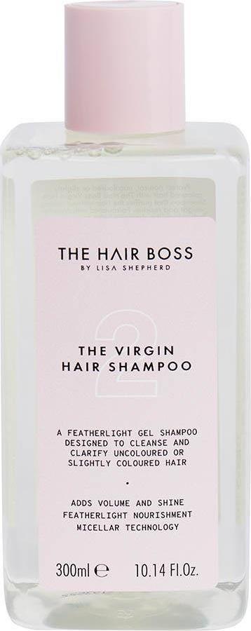 The Hair Boss THE HAIR BOSS_By Lisa Shepherd The Virgin Hair Shampoo micelarny szampon do wlosow deliktanych 300ml 5060427355782 (5060427355 Matu šampūns