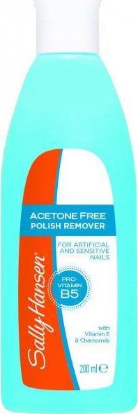 Sally Hansen Polish Remover Acetone Free Zmywacz do paznokci bez acetonu 200ml 3616301287438 (3616301287438) kosmētikas noņēmējs