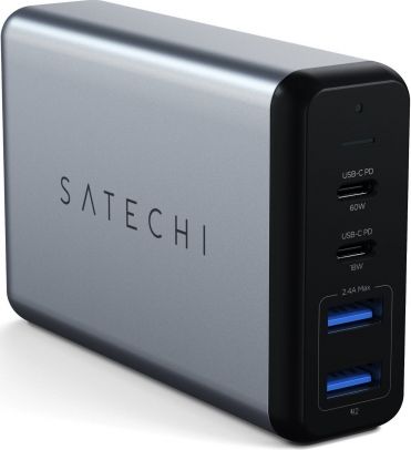 Adapteris USB-C / USB-A, Satechi / 75W USB centrmezgli