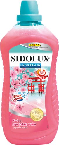 Sidolux Sidolux Uniwersalny plyn Kwiat japonskiej wisni 1L uniwersalny 7500785 (5902986201226) Sadzīves ķīmija