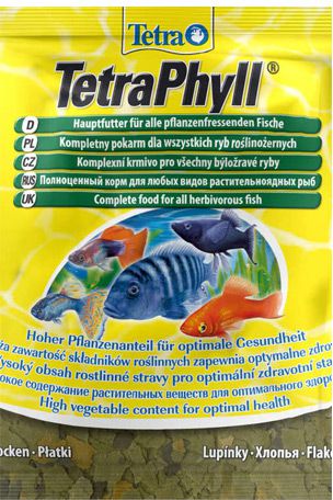 Tetra TetraPhyll 12 g saszetka 14861 (4004218134430) zivju barība