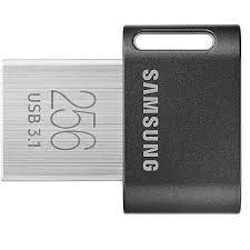 Samsung FIT Plus MUF-256AB/APC 256 GB, USB 3.1, Black/Silver USB Flash atmiņa