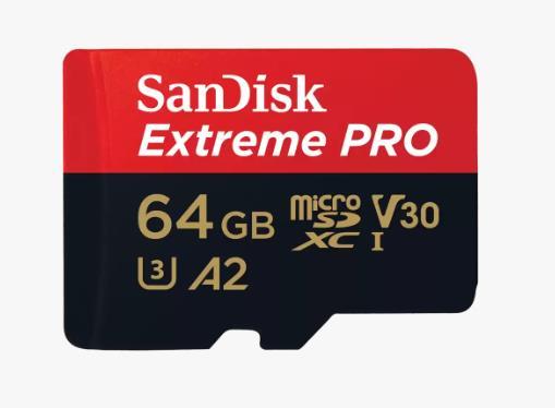 SanDisk Extreme PRO MicroSDXC 64GB  619659188573 atmiņas karte
