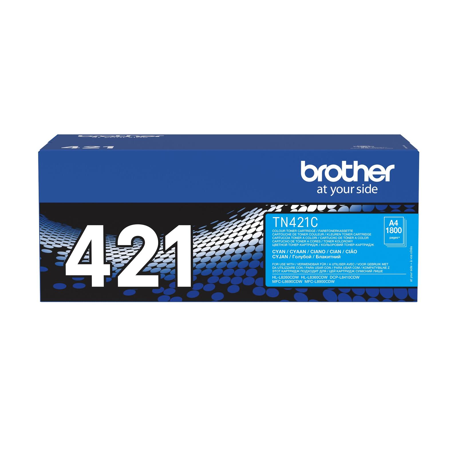 Brother Toner TN-421C Cyan toneris