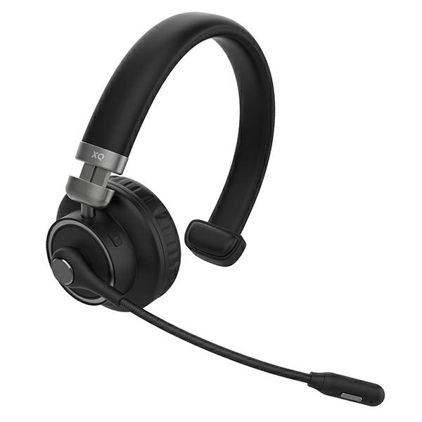 Xqisit zestaw słuchawkowy Mono Wireless Headset w| Mic czarny|black 41712 41712 (4029948097183) austiņas
