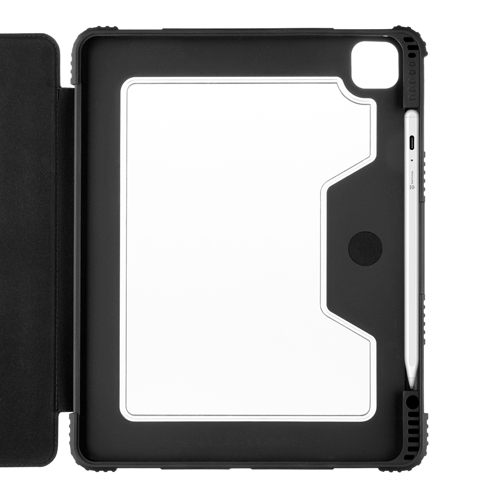 Tactical Heavy Duty Case for iPad Pro 12.9 Black 57983117446 (8596311228483) planšetdatora soma